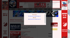 Desktop Screenshot of nabjjf.com